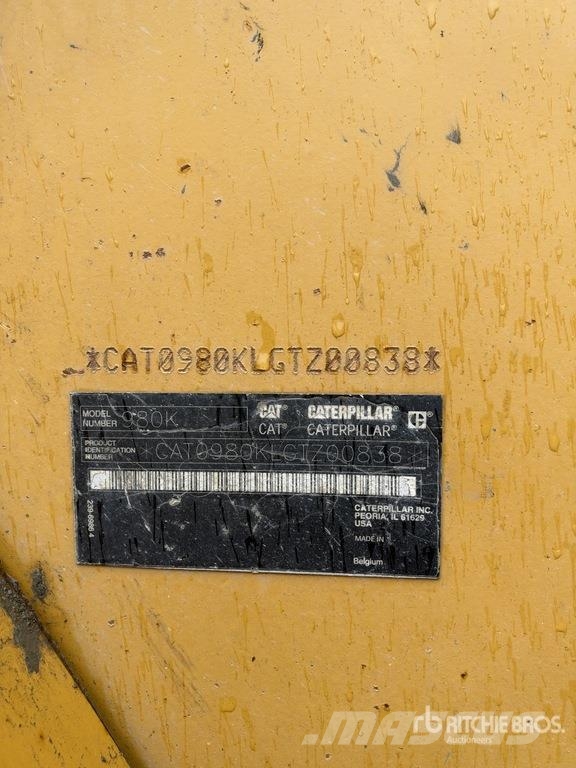 CAT 980K Incarcator pe pneuri