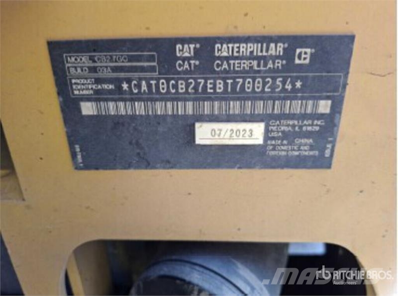 CAT CB2.7-03GC Double Drum Roller Twin drum rollers