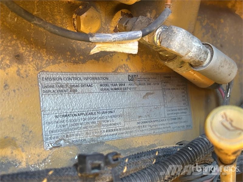 CAT CP-533E Padfoot Drum Compactor Ühe trumliga rullid