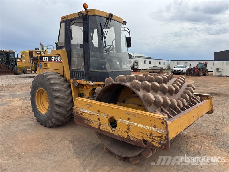 CAT CP-563C Padfoot Drum Compactor Ühe trumliga rullid