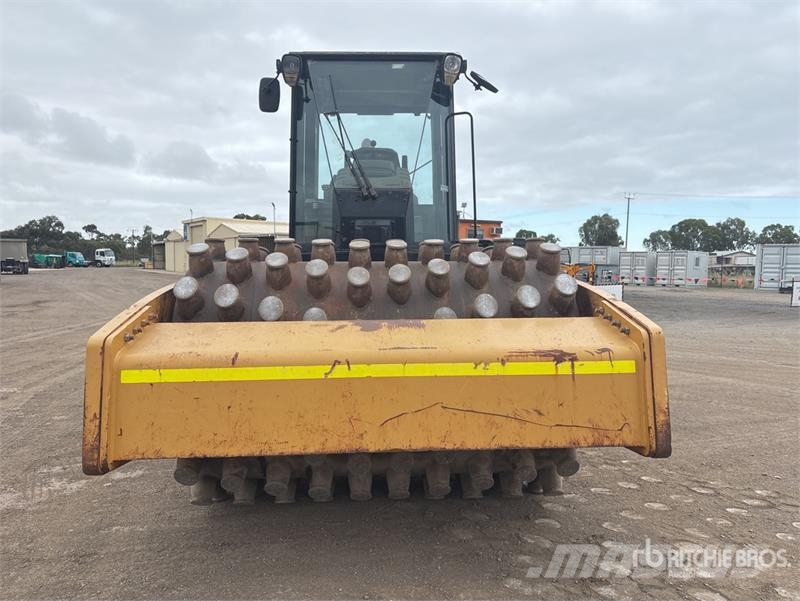 CAT CP76 Padfoot Drum Compactor مداحل أحادية الأسطوانة