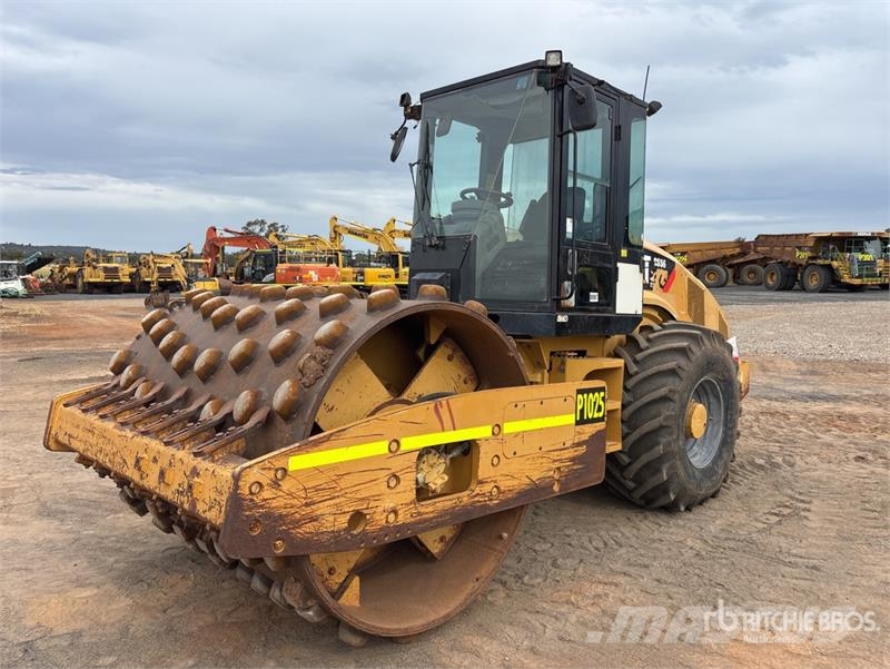 CAT CS56 Smooth Drum Compactor Ühe trumliga rullid