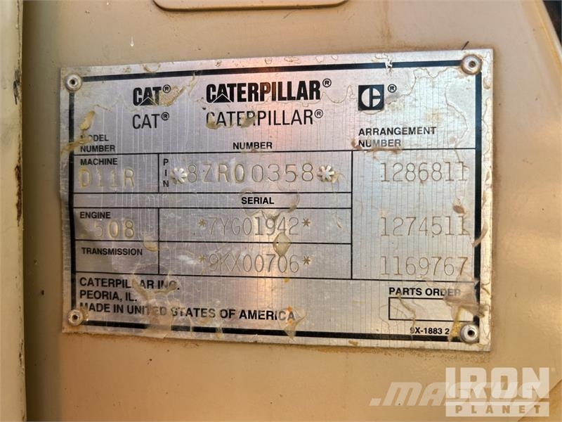 CAT D11R Crawler Dozer Buldožeri guseničari