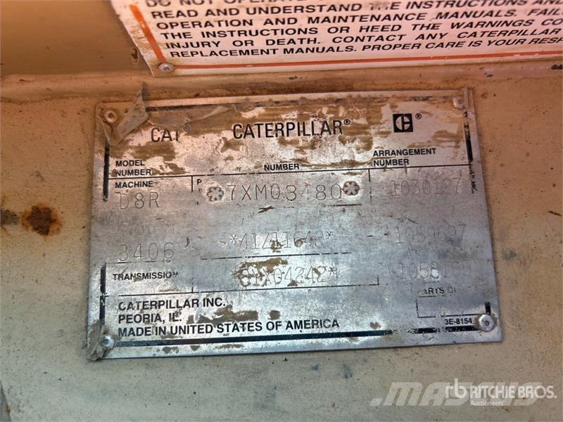 CAT D8R Dozer cingolati