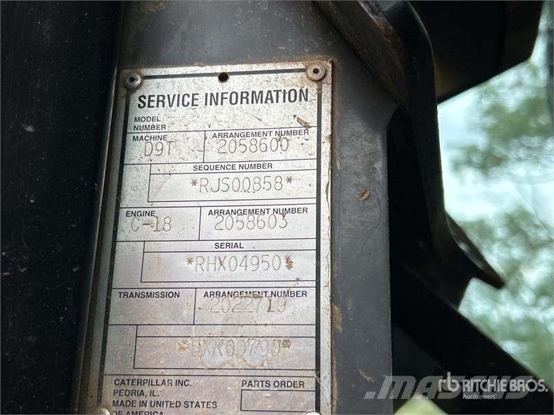 CAT D9T Crawler Dozer بلدوزرات مجنزرة