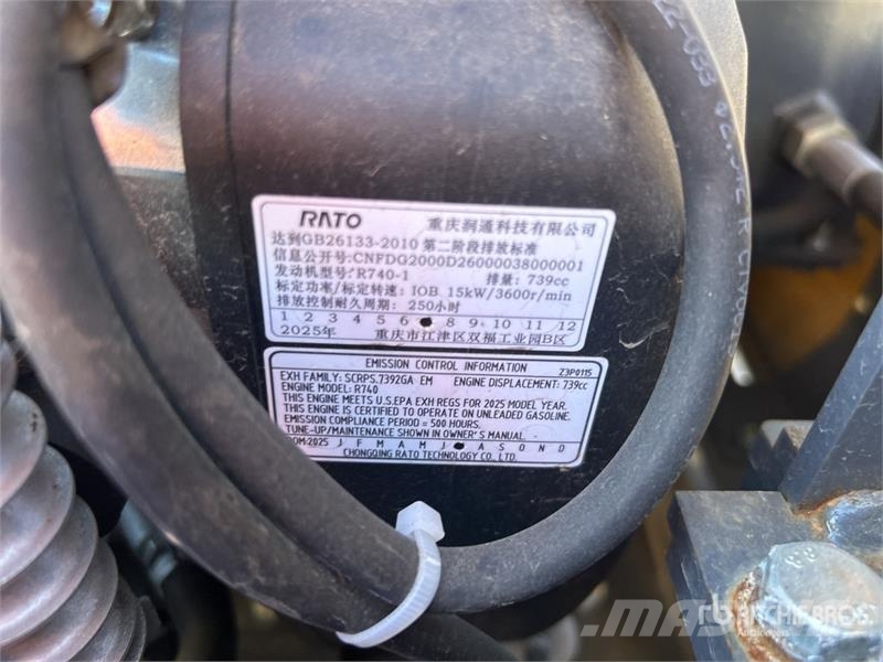 CFG Industrial QK20R Mini Excavator Mini rýpadla < 7t