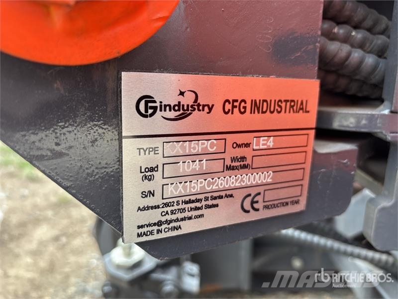 CFG KX15PC Mini Excavator (Unused) Minigraafmachines < 7t