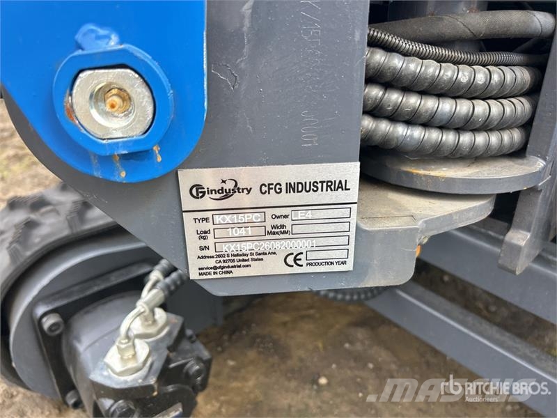 CFG KX15PC Mini Excavator (Unused) ミニ油圧ショベル 7t以下（ミニユンボ・ミニディガー）