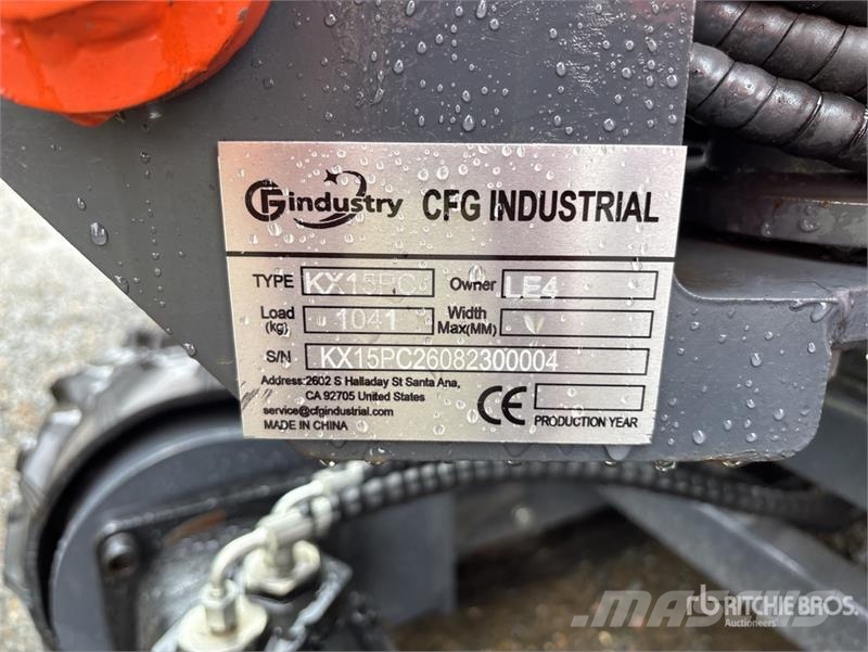 CFG KX15PC Mini Excavator (Unused) Mini excavators < 7t (Mini diggers)