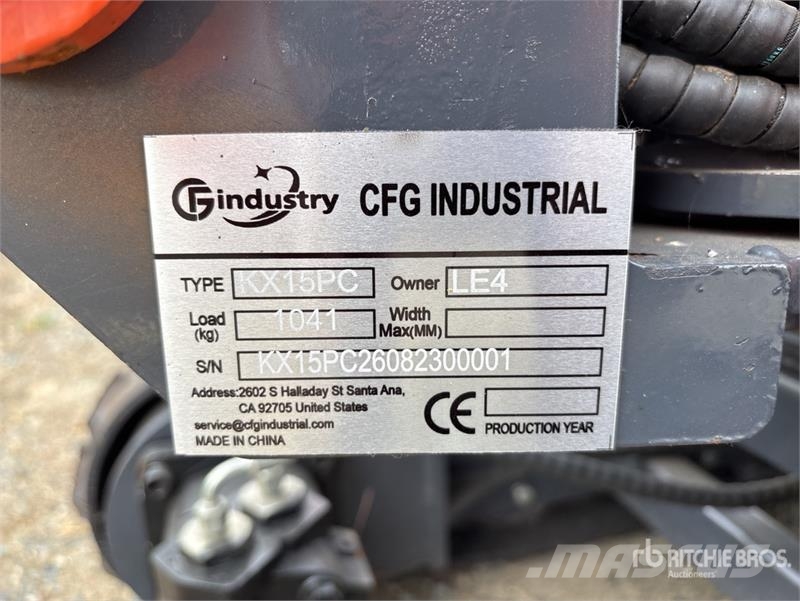 CFG KX15PC Mini Excavator (Unused) Minigraafmachines < 7t