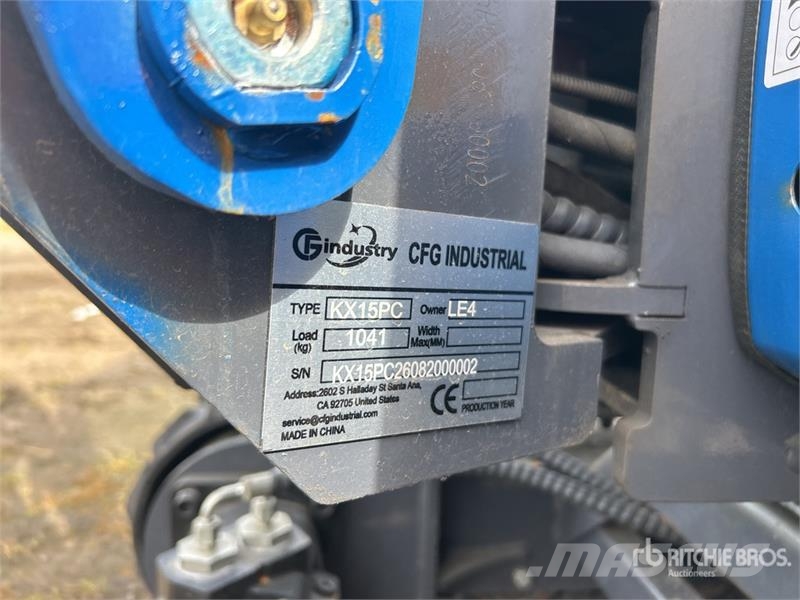 CFG KX15PC Mini Excavator (Unused) ミニ油圧ショベル 7t以下（ミニユンボ・ミニディガー）