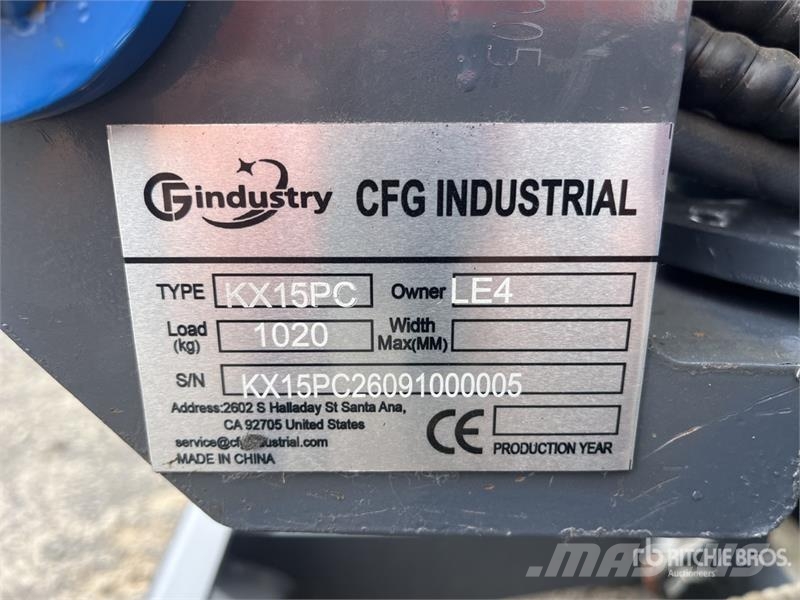 CFG KX15PC Mini Excavator (Unused) Mini excavators < 7t (Mini diggers)