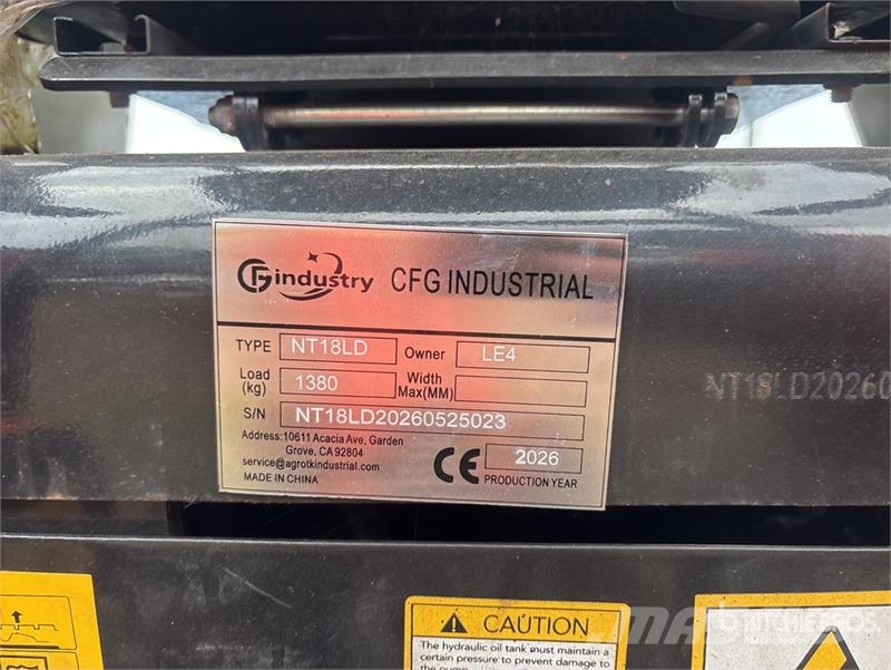 CFG NT18LD Mini Excavator (Unused) Mini excavadoras < 7t