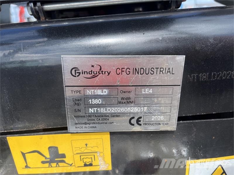 CFG NT18LD Mini Excavator (Unused) Mini excavators < 7t (Mini diggers)