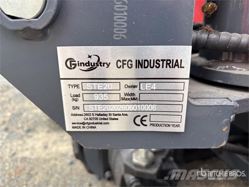 CFG STE20 Mini Excavator (Unused) Mini excavadoras < 7t