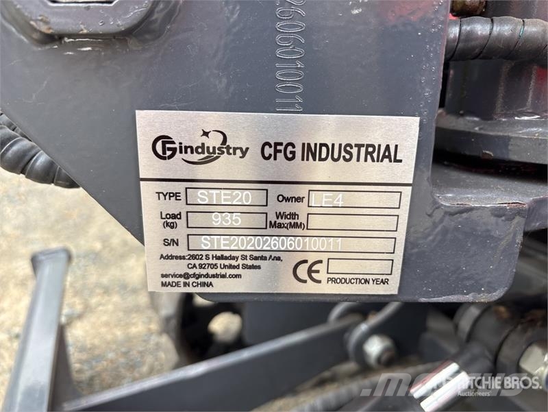 CFG STE20 Mini Excavator (Unused) Mini excavadoras < 7t