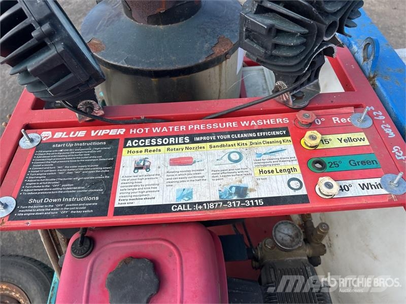 Custom Built 3m Bogie/A Pressure Washer Hand Wasserdruckreiniger