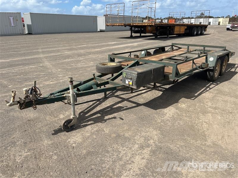Custom Built 4.6 m Bogie/A Equipment Trailer Car carrier