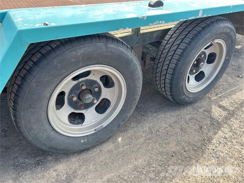 Custom Built 4.8 m Bogie/A Flatbed Trailer 自卸半挂车