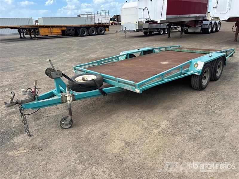 Custom Built 4.8 m Bogie/A Flatbed Trailer 自卸半挂车