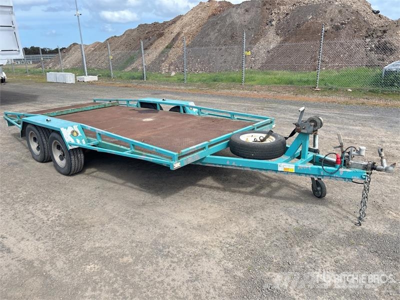Custom Built 4.8 m Bogie/A Flatbed Trailer 自卸半挂车