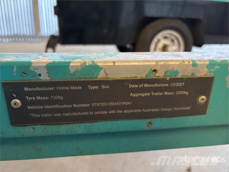 Custom Built Bogie/A Flatbed Trailer Platós / Ponyvás pótkocsik