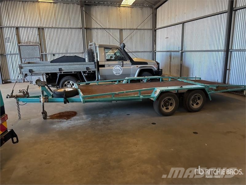 Custom Built Bogie/A Flatbed Trailer Platós / Ponyvás pótkocsik