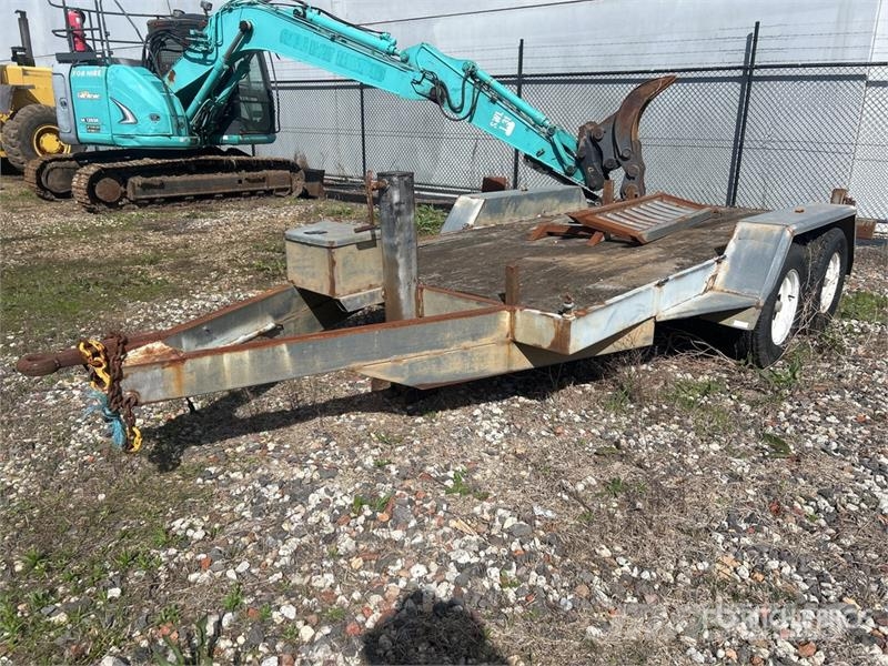 Custom Made 4 m Bogie/A Plant Equipment Trailer Prívesy na prepravu automobilov