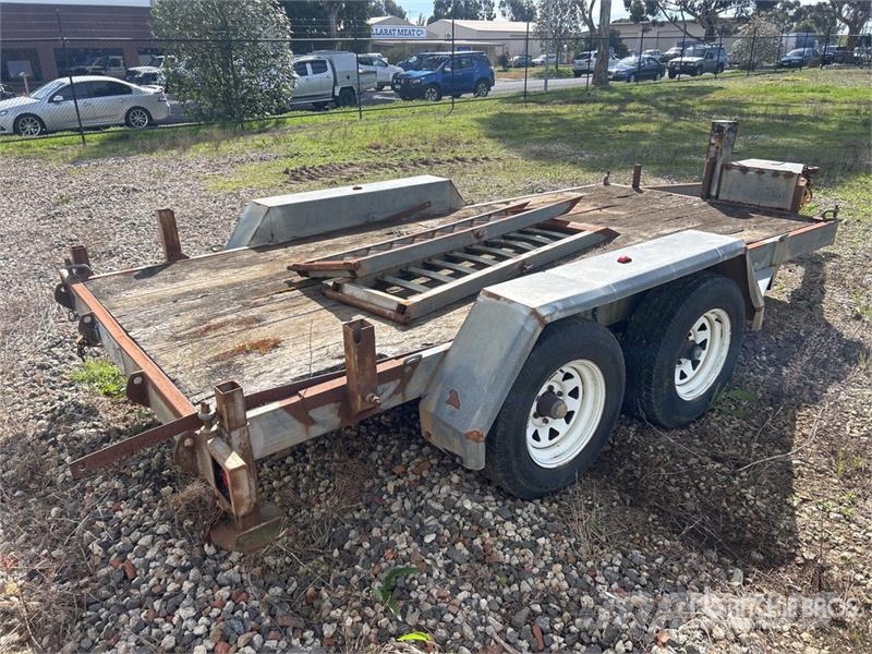 Custom Made 4 m Bogie/A Plant Equipment Trailer Prívesy na prepravu automobilov