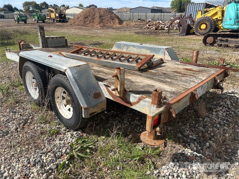 Custom Made 4 m Bogie/A Plant Equipment Trailer Prívesy na prepravu automobilov