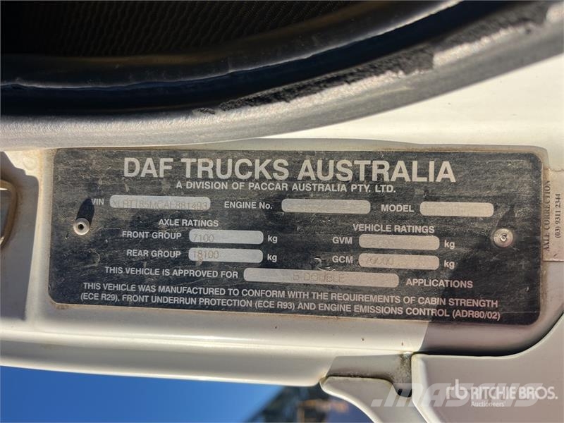 DAF CF7585 6x4 T/A Dump Truck Kiperi kamioni