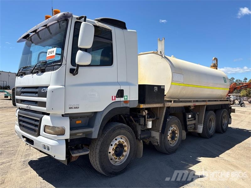 DAF CF85 13500 L 8x4 Twin-Steer Water Truck Water tankers