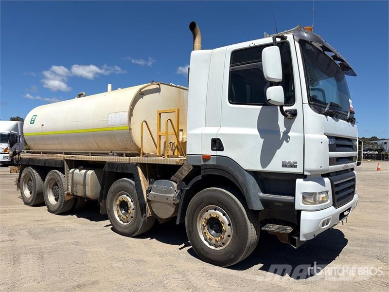 DAF CF85 13500 L 8x4 Twin-Steer Water Truck Water tankers