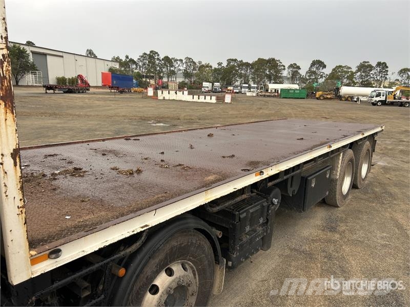 DAF CF85.510 8x4 Twin-Steer Flatbed Truck شاحنات مسطحة/مفصلية الجوانب