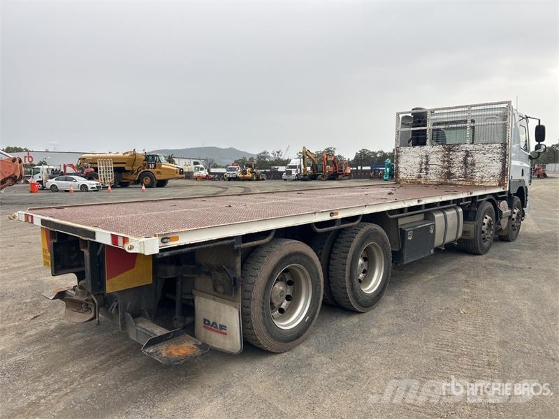 DAF CF85.510 8x4 Twin-Steer Flatbed Truck شاحنات مسطحة/مفصلية الجوانب