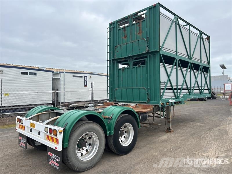 Dickinson Bogie/A B-Double Lead Livestock Trailer Livestock transport