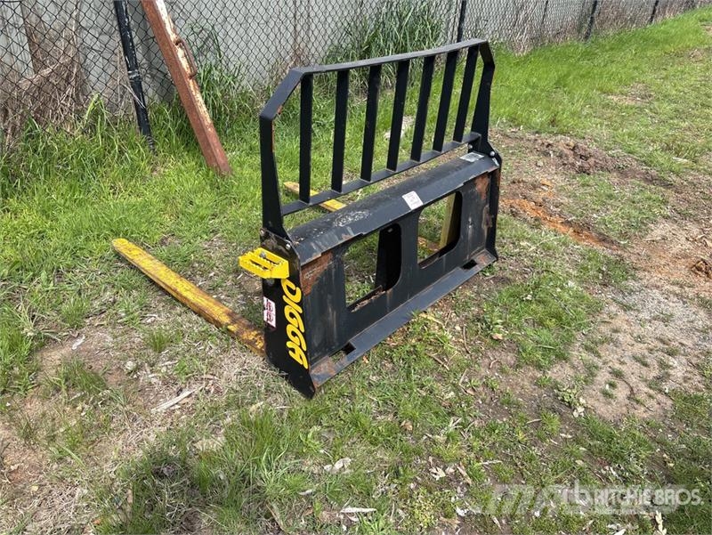 Digga PF-1500 1070 mm Skid Steer Forks Vilice