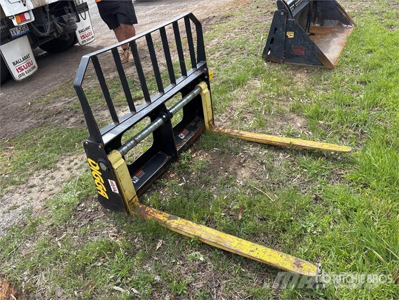 Digga PF-1500 1070 mm Skid Steer Forks Vilice