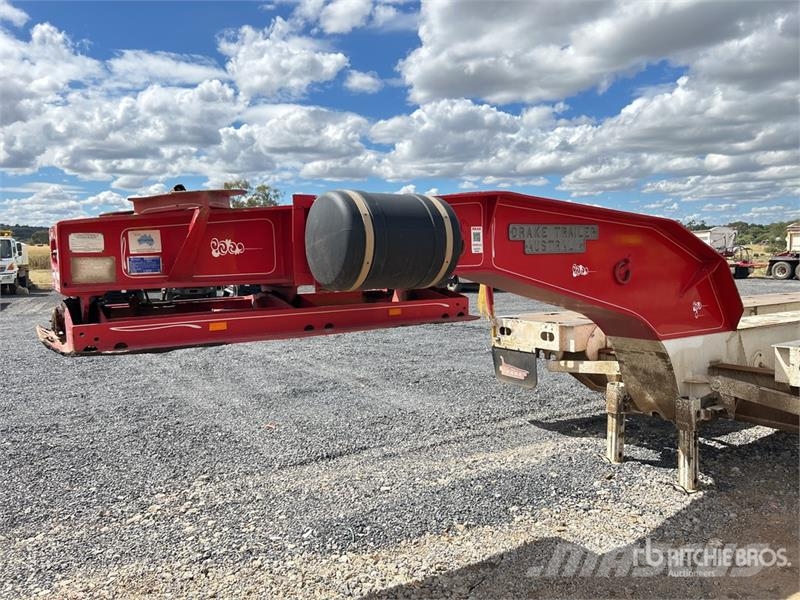 Drake 4 Rows of 4 Hydraulic Widening Lowboy Traile Низькорамні причепи