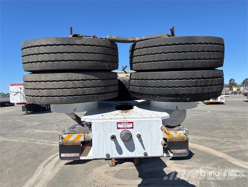  Drake 4 Rows of 4 Hydraulic Widening Lowboy Traile Tieflader