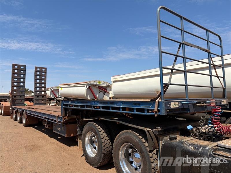 Drake O'Phee Tri Axle Semi Trailer 44 ton 18 m Tri Низкорамные прицепы