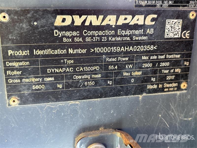 Dynapac CA 1300PD Padfoot Drum Compactor Egydobos hengerek