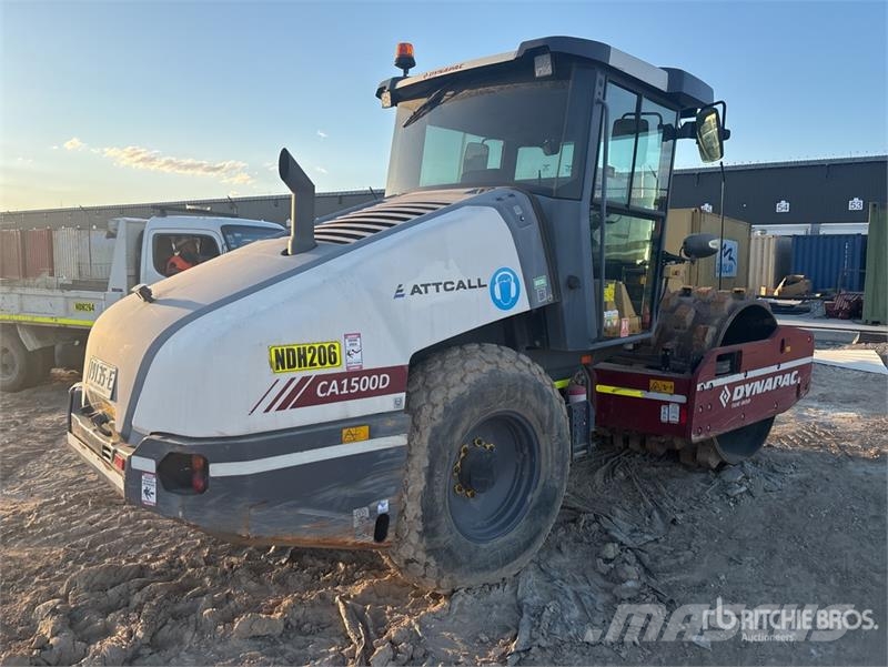 Dynapac CA1500D Smooth Drum Compactor Egydobos hengerek