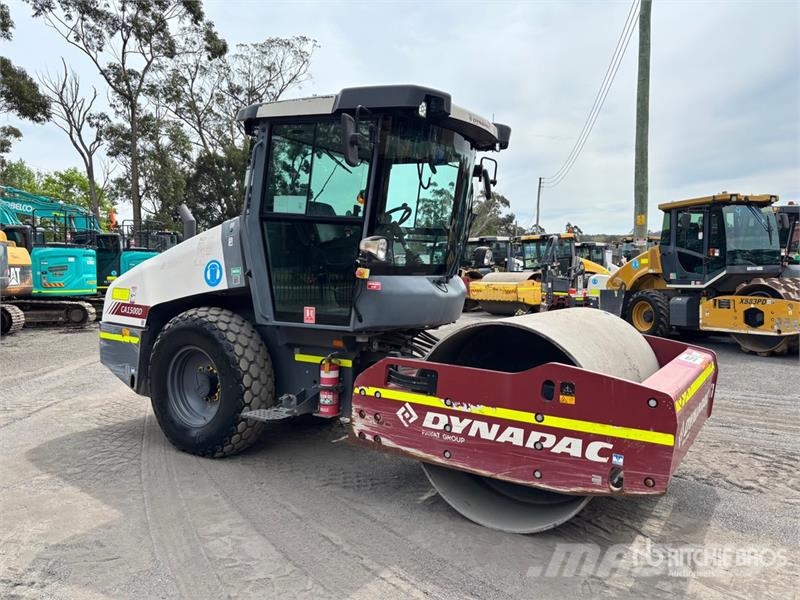 Dynapac CA1500D Smooth Drum Compactor Yksivalssijyrät