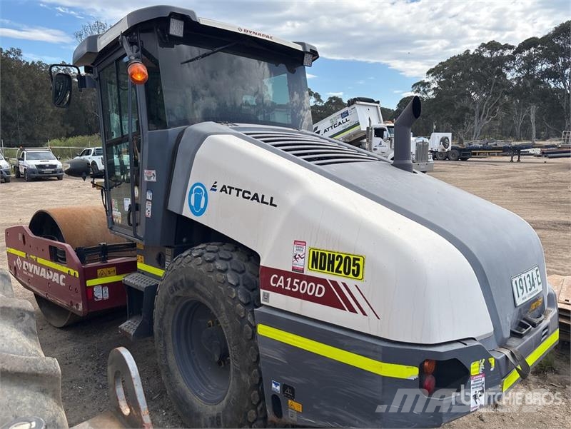 Dynapac CA1500D Smooth Drum Compactor Egydobos hengerek
