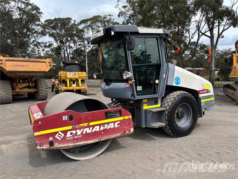 Dynapac CA1500D Smooth Drum Compactor Yksivalssijyrät