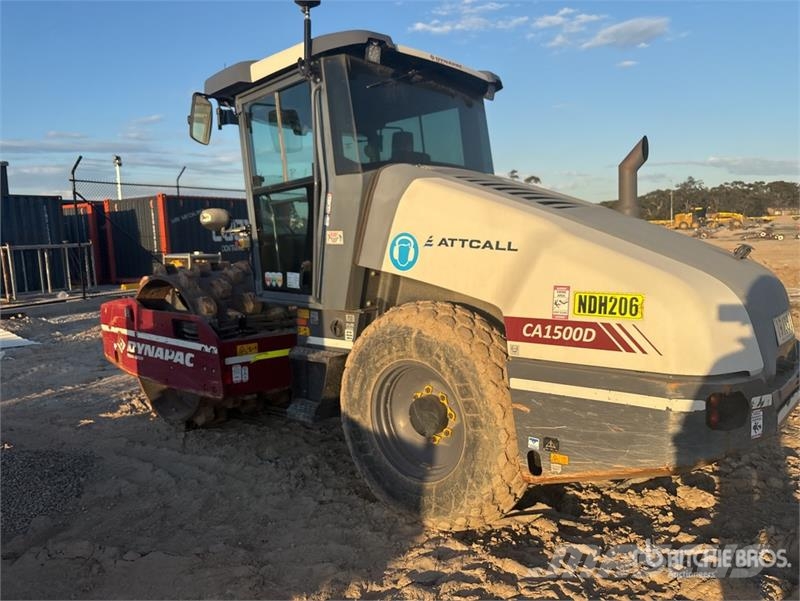 Dynapac CA1500D Smooth Drum Compactor Egydobos hengerek