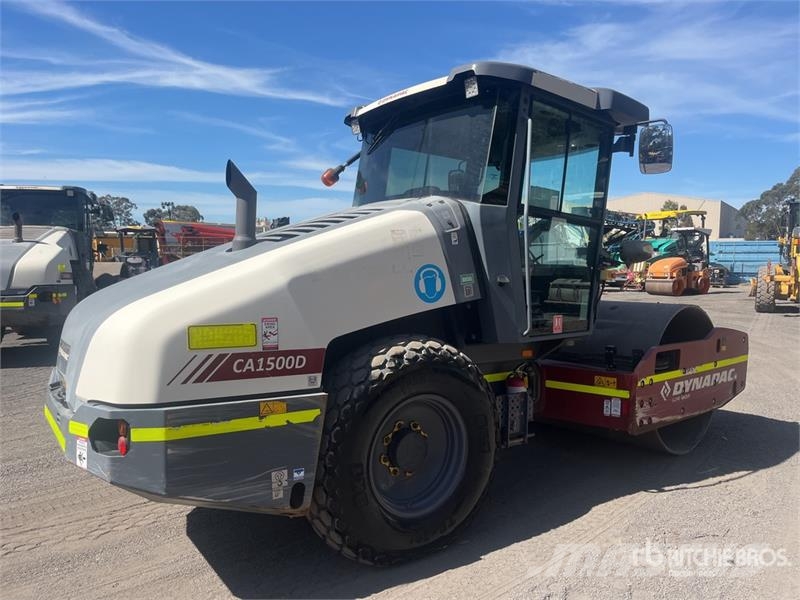 Dynapac CA1500D Smooth Drum Compactor Cilindros Compactadores monocilíndricos