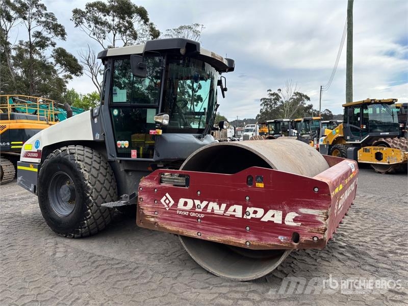 Dynapac CA3500D Smooth Drum Compactor Yksivalssijyrät