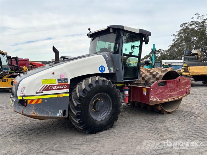 Dynapac CA3500PD Padfoot Drum Compactor Ühe trumliga rullid